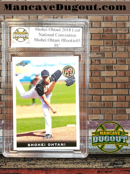 Shohei Ohtani – 2018 Leaf National Convention - #Rookie05 – Rookie Card (RC)
