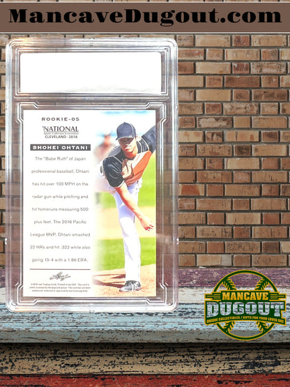 Shohei Ohtani – 2018 Leaf National Convention - #Rookie05 – Rookie Card (RC)