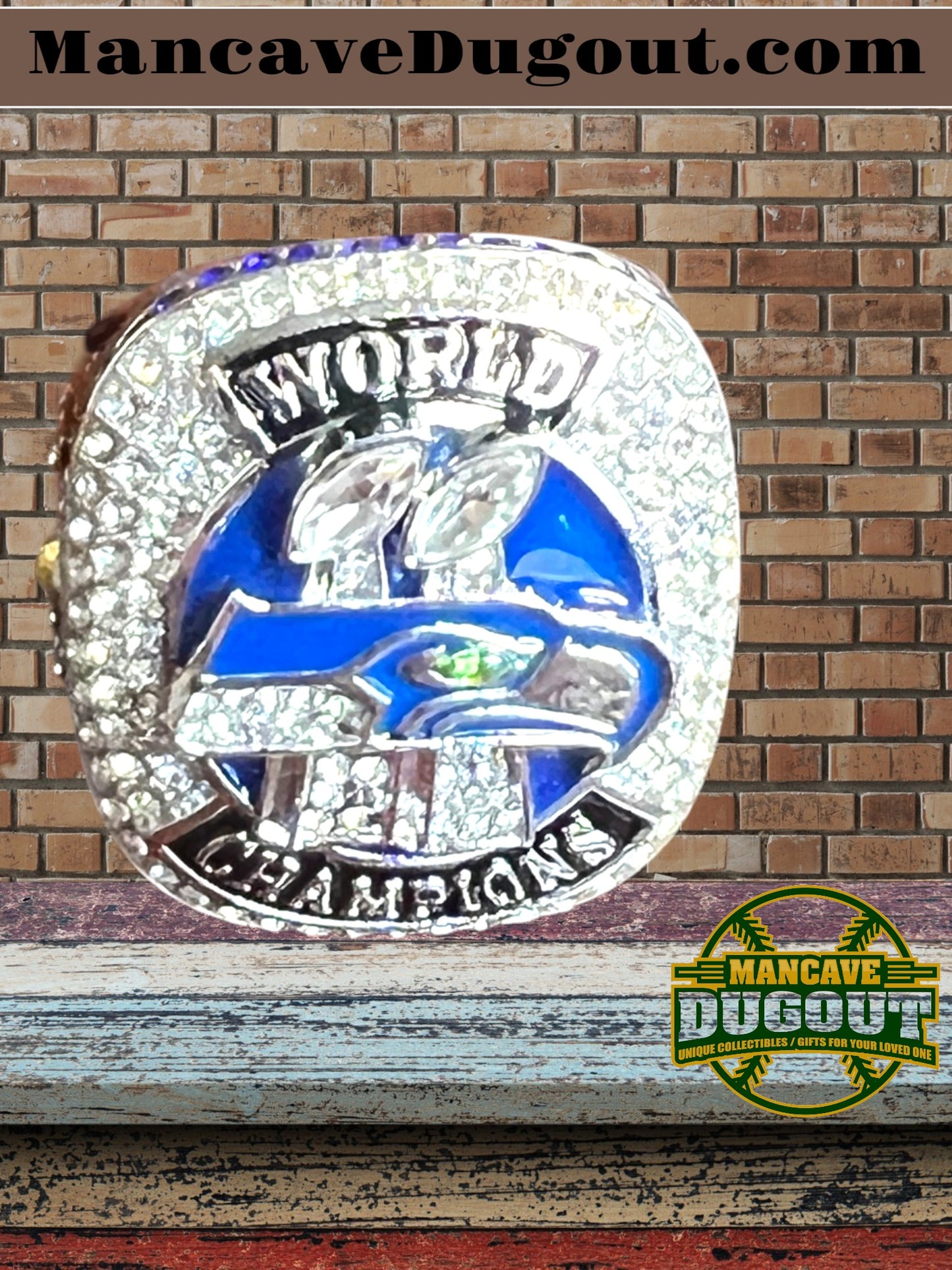2025 Seattle Seahawks Championship Souvenir Ring– Size 11 – Walker MVP Edition