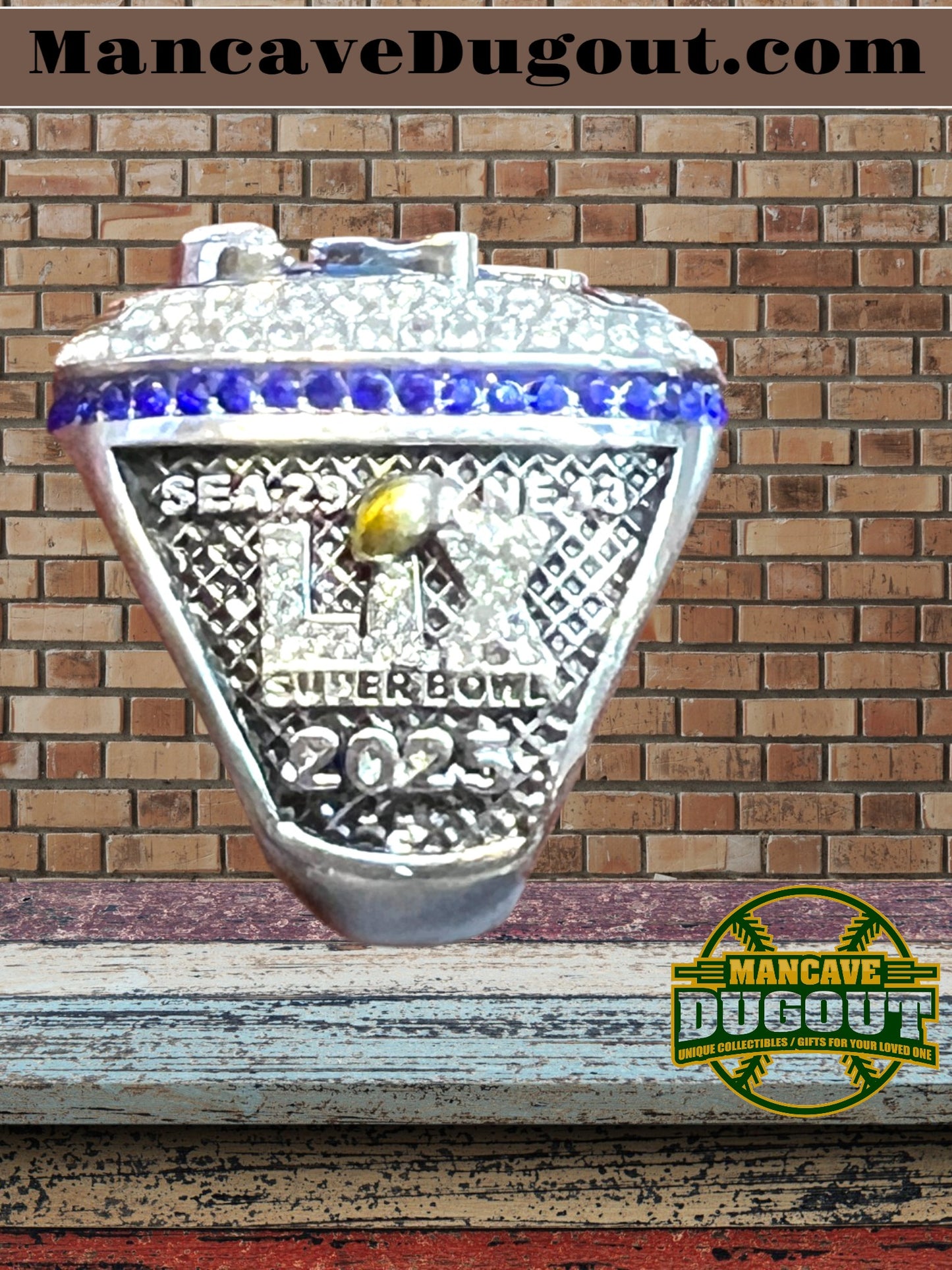 2025 Seattle Seahawks Championship Souvenir Ring– Size 11 – Walker MVP Edition