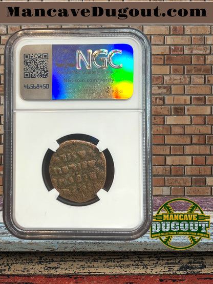 Byzantine Empire – Anonymous Christ Bust Follis - Class AE • AD 969–976 • NGC Certified