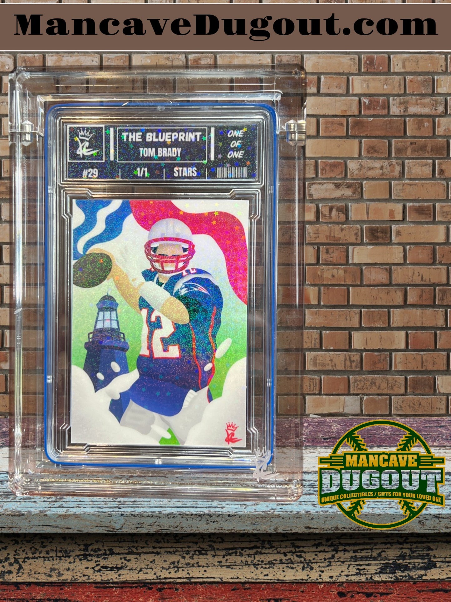 Tom Brady — King Customs “The Blueprint” - 1/1 Stars Variation - One of One