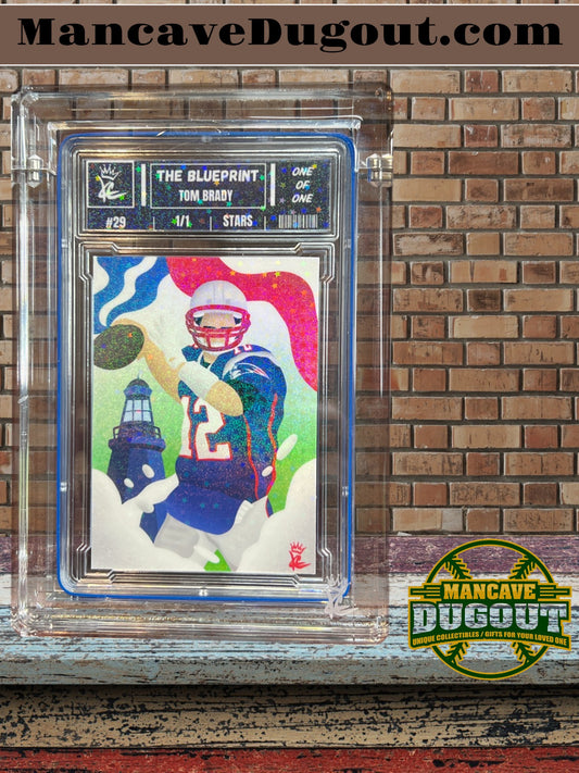 Tom Brady — King Customs “The Blueprint” - 1/1 Stars Variation - One of One