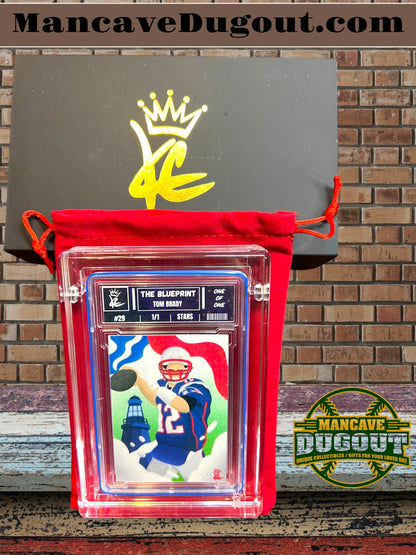 Tom Brady — King Customs “The Blueprint” - 1/1 Stars Variation - One of One
