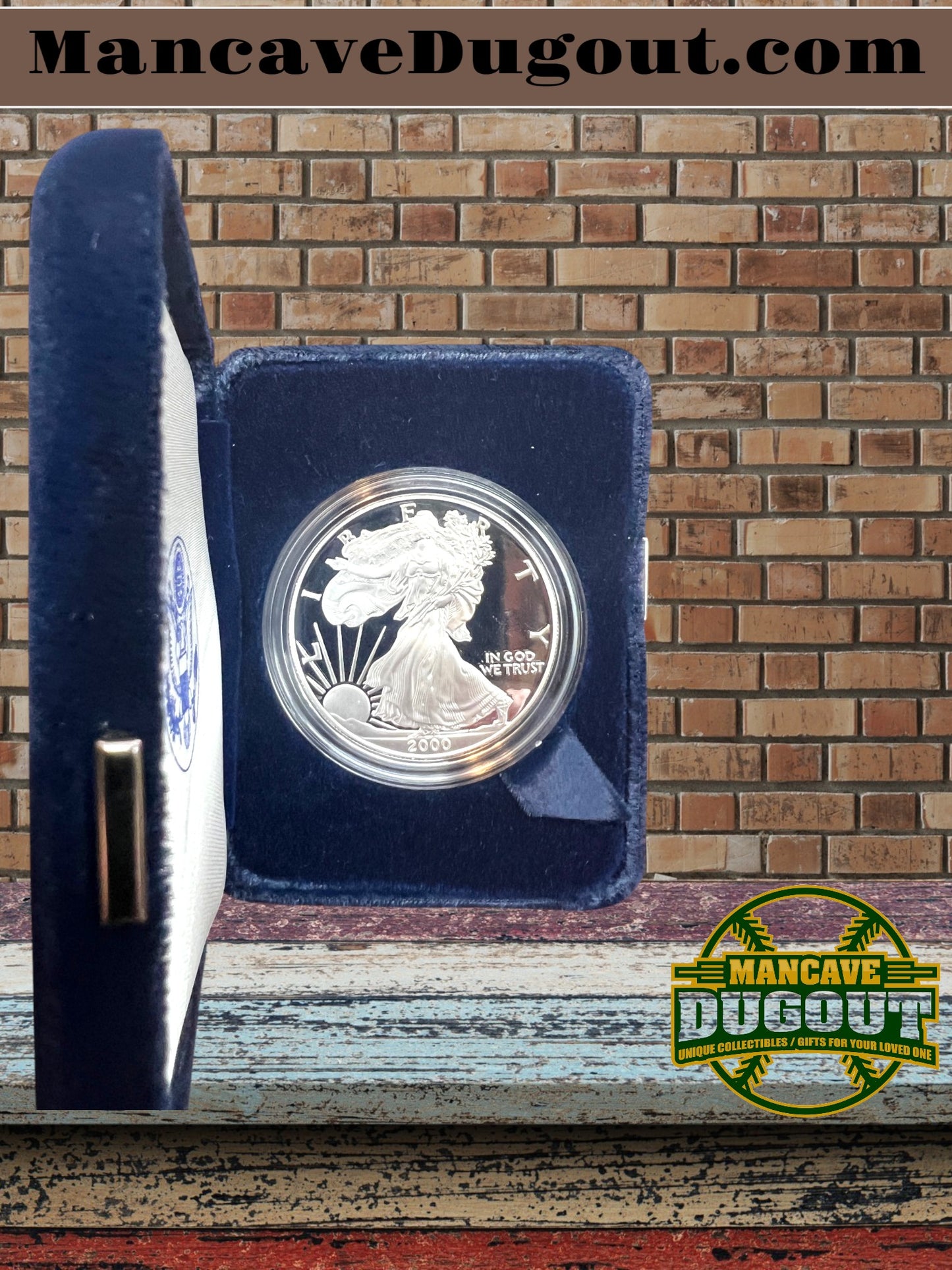 2000-P US MINT American Eagle Proof, 1 Troy oz 99.9% SILVER