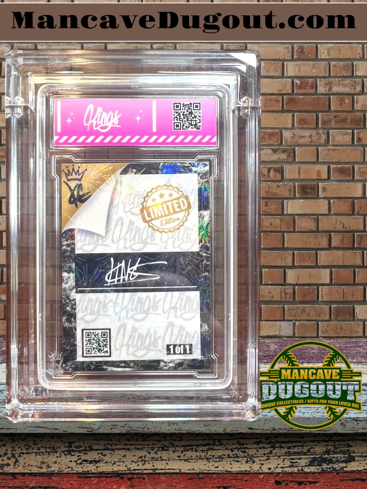 Tiger Woods — King Customs “Wheaties” - 1/1 Firework Variation