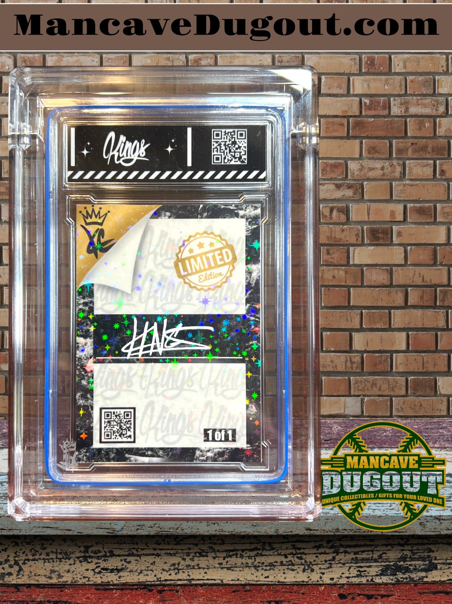 Allen Iverson — Kings Collectibles “The Answer” - 1/1 Galaxy Variation