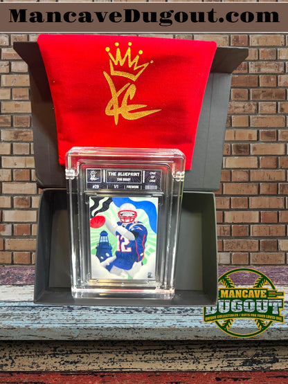 Tom Brady — King Customs “The Blueprint” - 1/1 Firework Variation