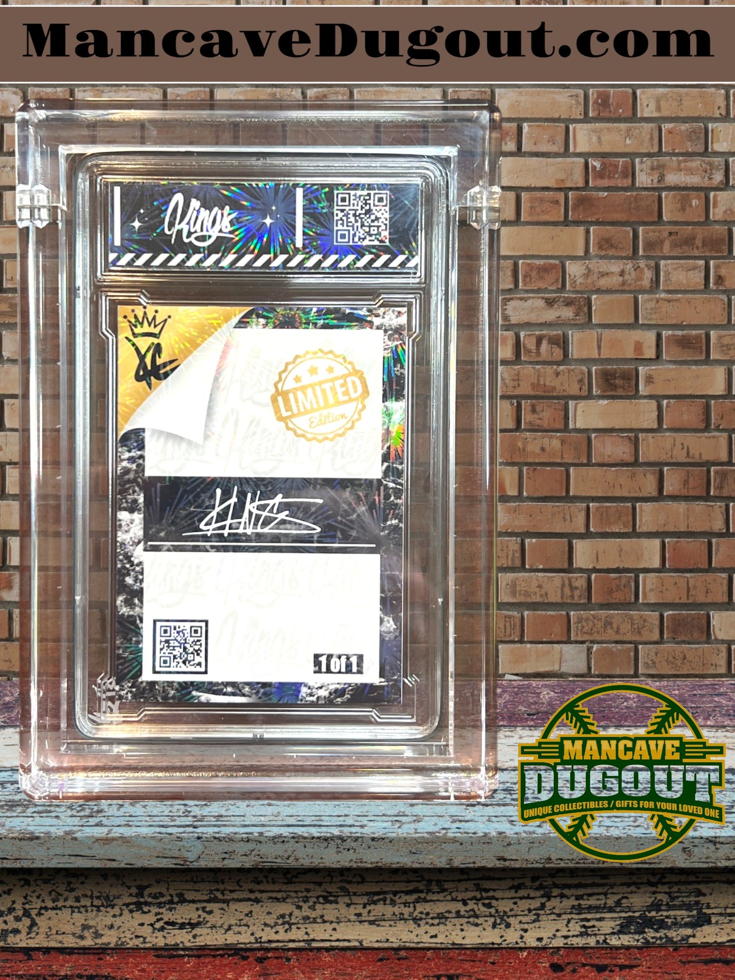 Tom Brady — King Customs “The Blueprint” - 1/1 Firework Variation