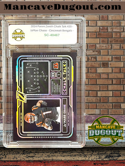 2024 Panini Zenith – Chalk Talk - Ja’Marr Chase #20 — Cincinnati Bengals