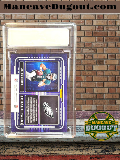 2024 Panini Zenith – Chalk Talk (Navy SP) - Jalen Hurts #11 — Philadelphia Eagles