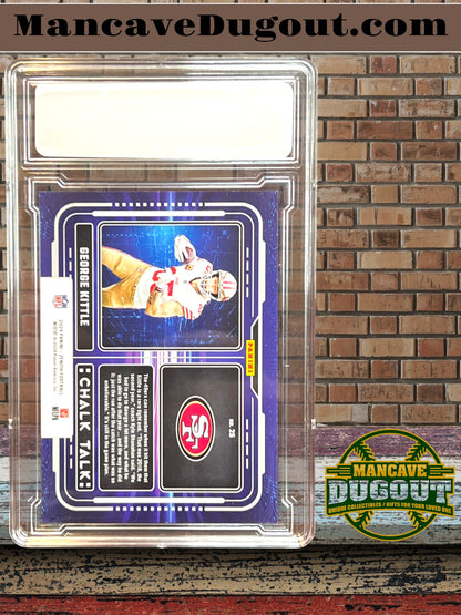 2024 Panini Zenith – Chalk Talk - George Kittle #25 — San Francisco 49ers