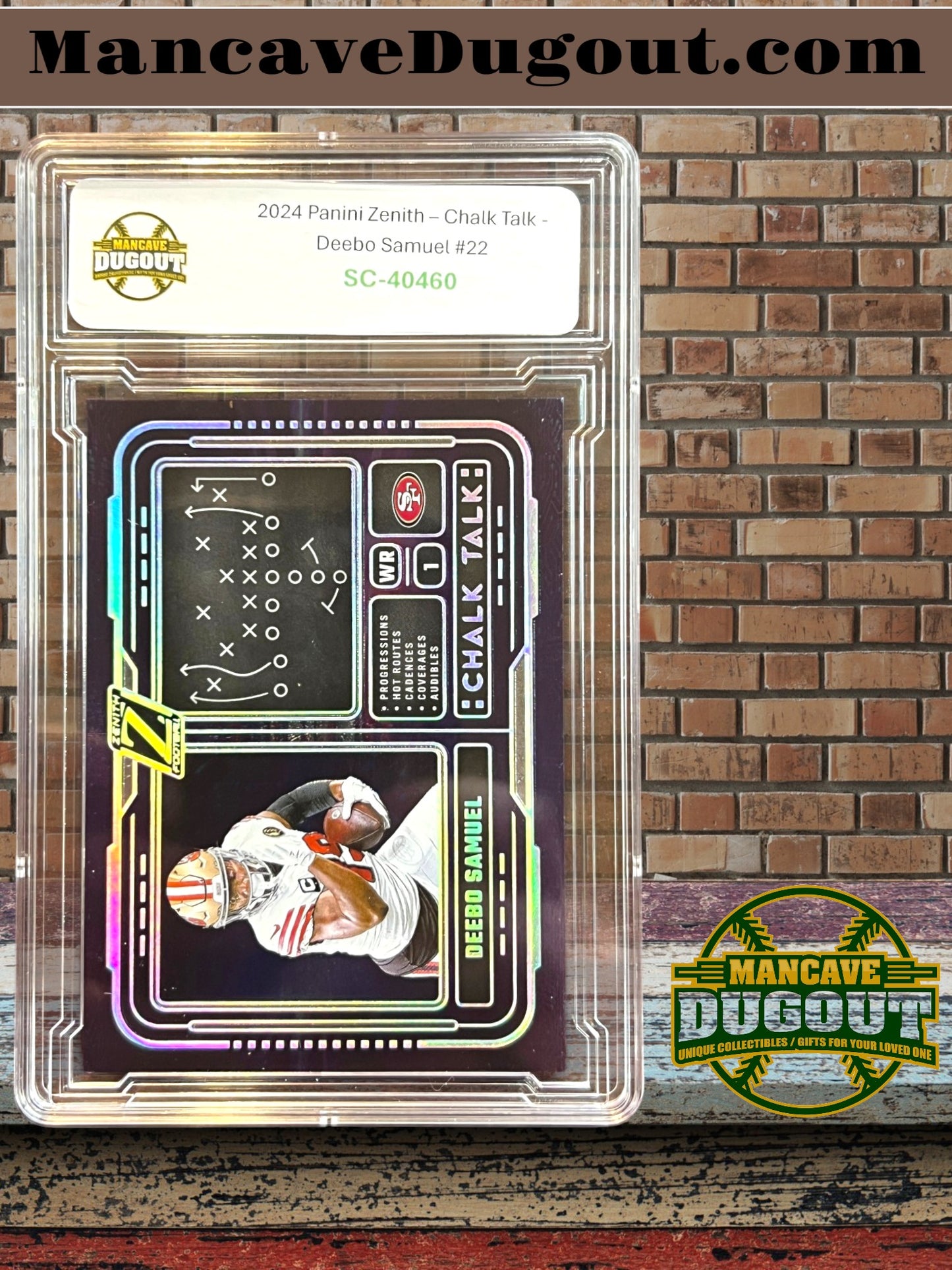 2024 Panini Zenith – Chalk Talk - Deebo Samuel #22