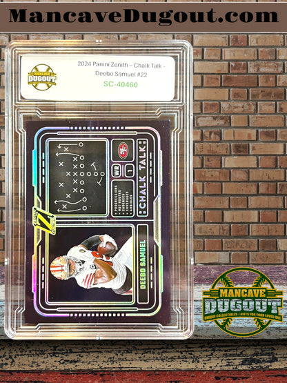 2024 Panini Zenith – Chalk Talk - Deebo Samuel #22