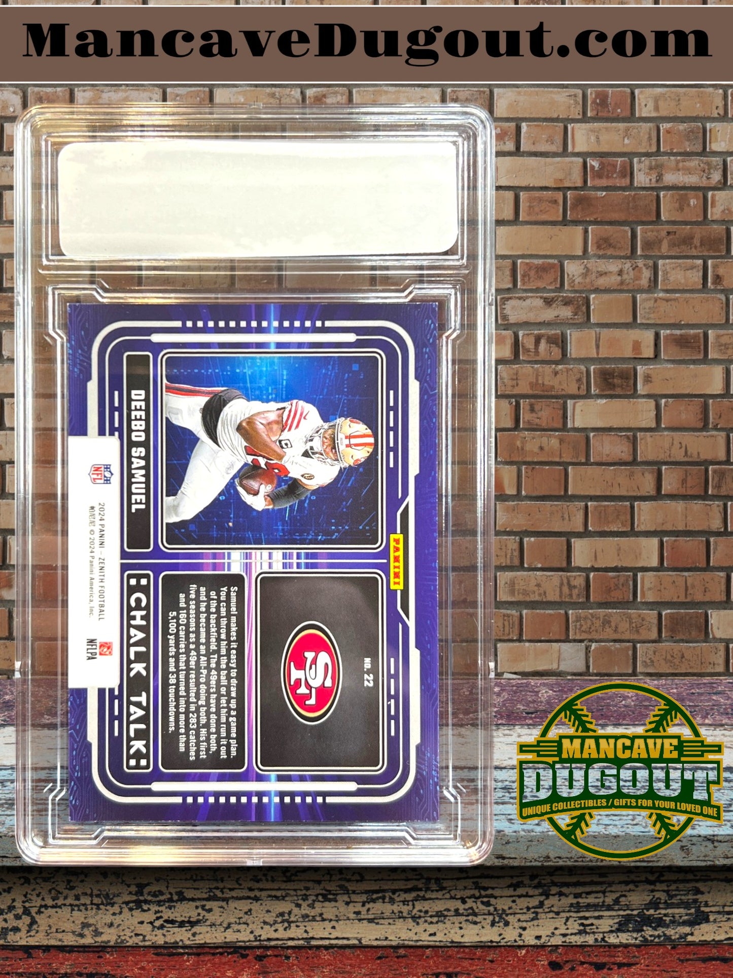 2024 Panini Zenith – Chalk Talk - Deebo Samuel #22