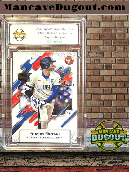 2025 Topps Pristine – Base Card #160 - Shohei Ohtani — LA Dodgers