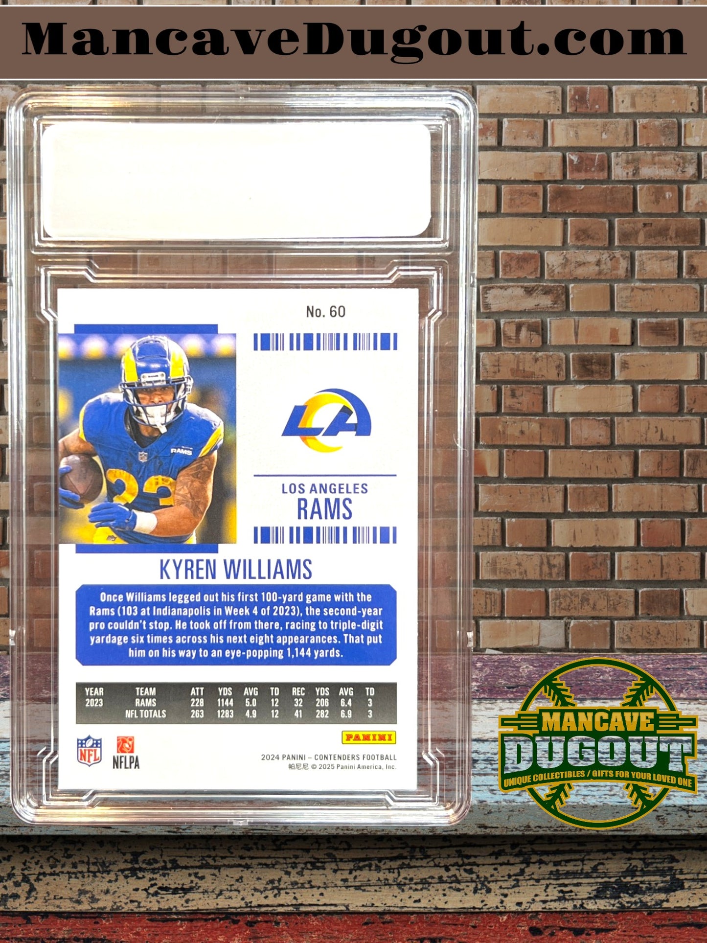 2024 Panini Contenders – Season Ticket Mojo - Kyren Williams — Foil Parallel - #60