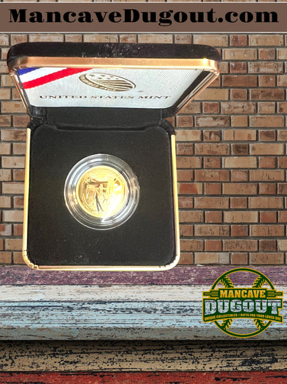 2019 Apollo 11 50th Anniversary Commemorative 5 Dollar Gold Proof