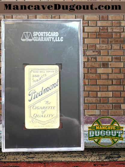 1910 T206 Dots Miller - Pittsburgh Pirates – SGC 1.5