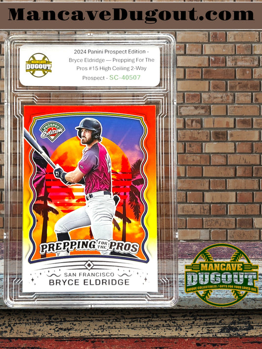 2024 Panini Prospect Edition - Bryce Eldridge — Prepping For The Pros #15 High Ceiling Two Way Prospect