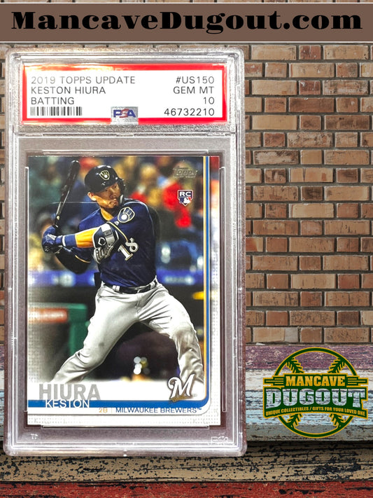 Keston Hiura — 2019 Topps Update - Rookie Card #US150 - PSA 10 Gem Mint