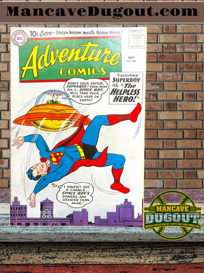 Adventure Comics #264 (September 1959) — Silver Age DC Anthology Issue - “The Helpless Hero”