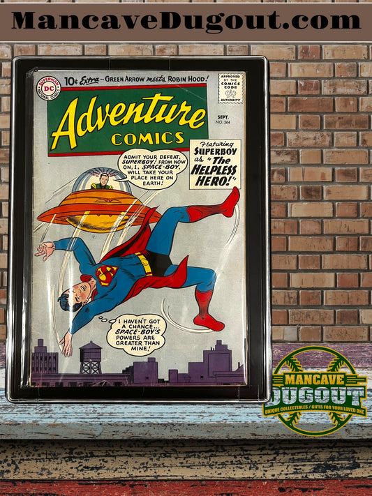 Adventure Comics #264 (September 1959) — Silver Age DC Anthology Issue - “The Helpless Hero”