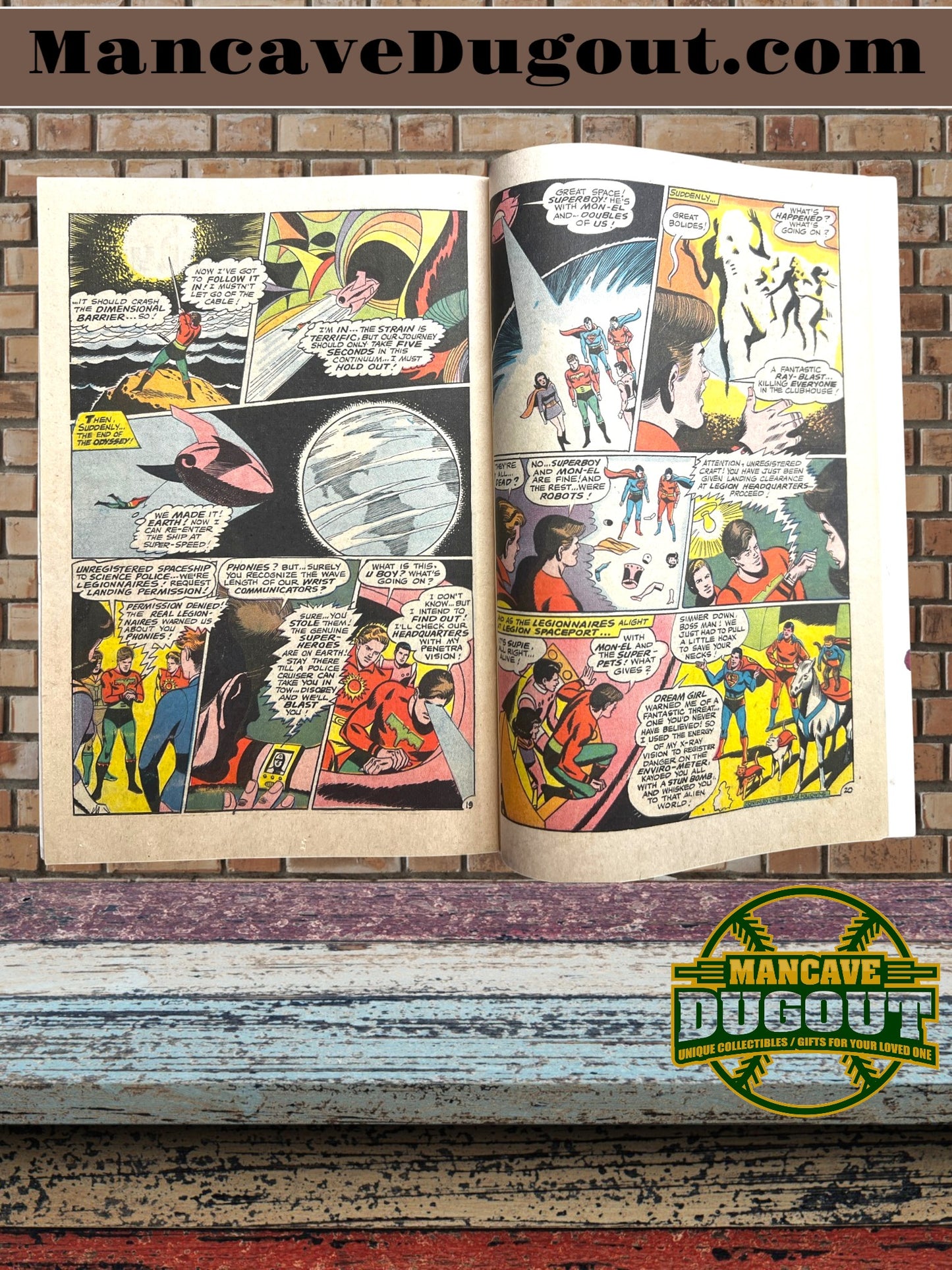 Adventure Comics #380 (May 1969) — Final Legion of Super Heroes Issue - “The Amazing Space Odyssey of the Legion!”