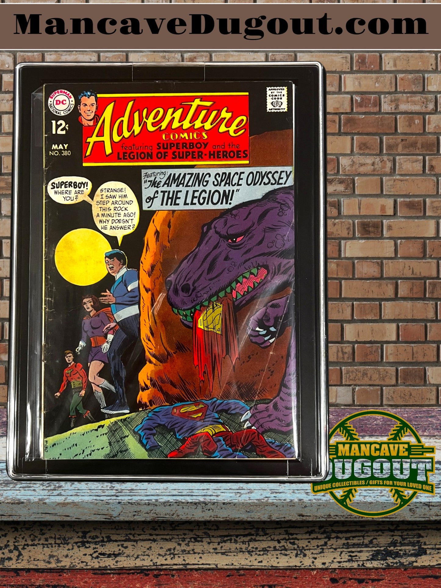 Adventure Comics #380 (May 1969) — Final Legion of Super Heroes Issue - “The Amazing Space Odyssey of the Legion!”