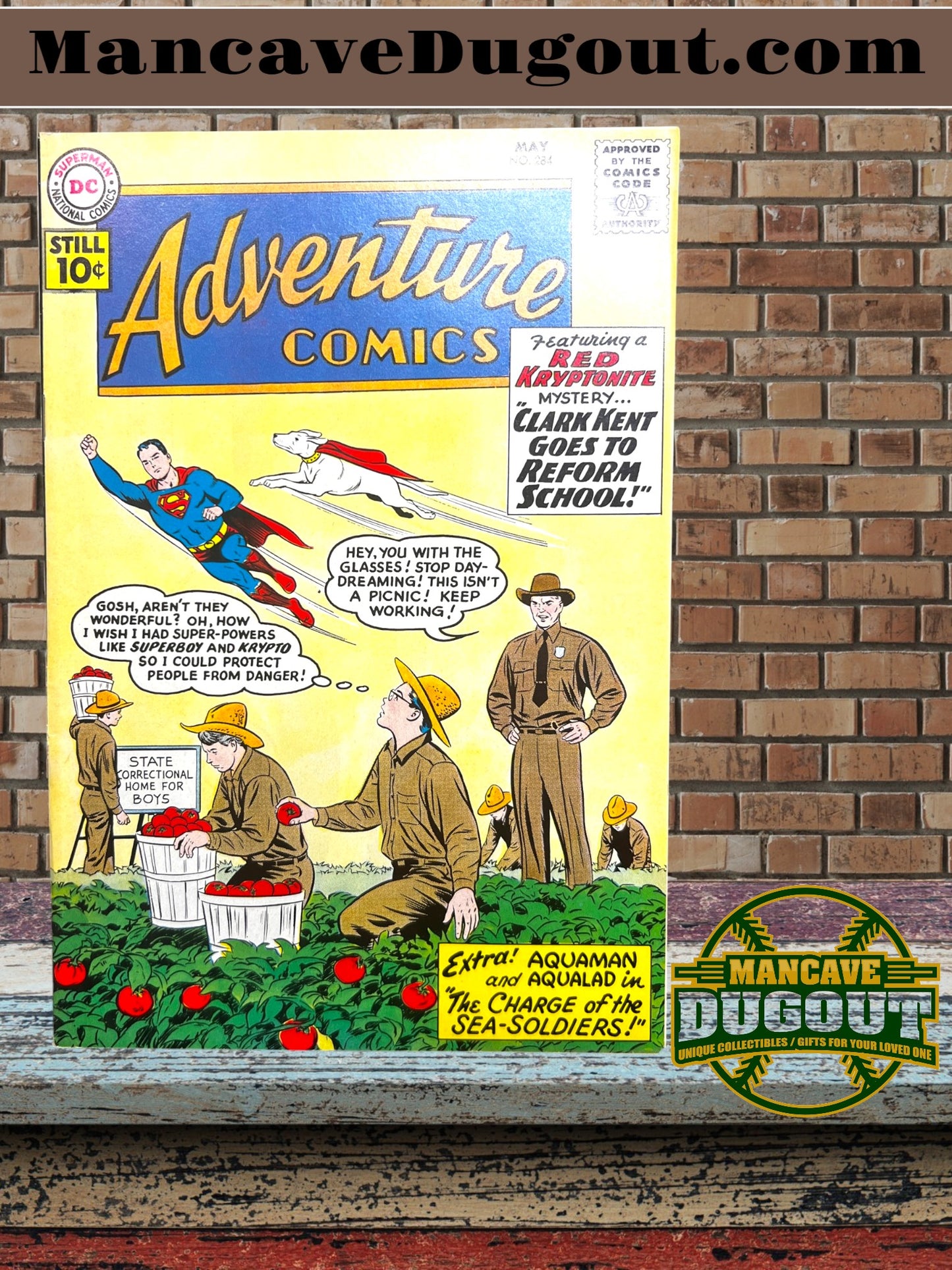 Adventure Comics #284 (May 1961) — Red Kryptonite Amnesia Story