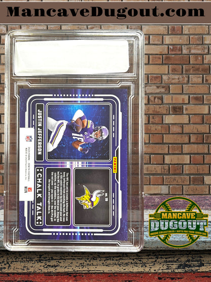 2024 Panini Zenith – ChalkTalk - Justin Jefferson #19 – Minnesota Vikings