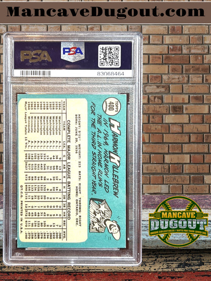 1965 Topps – Harmon Killebrew #400 - PSA 5 (EX) - Hall of Fame Power Hitter
