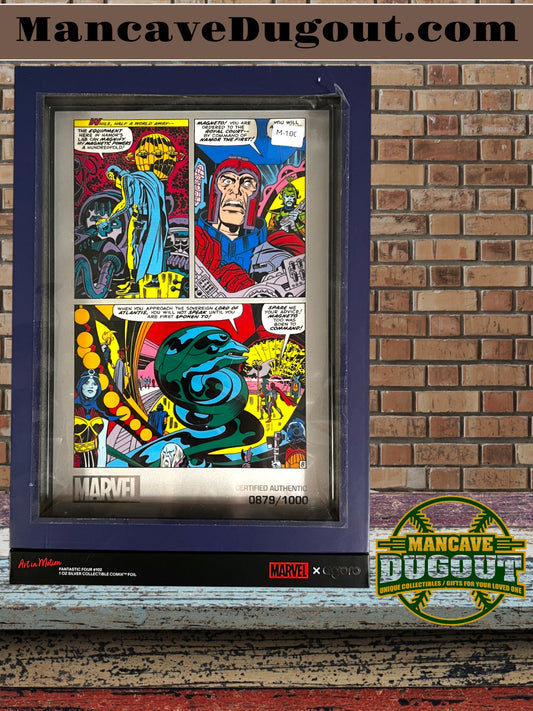2026 Niue Marvel – Art in Motion Fantastic Four #102 Page - 1 oz .999 Silver Foil – Limited Edition #879/1000