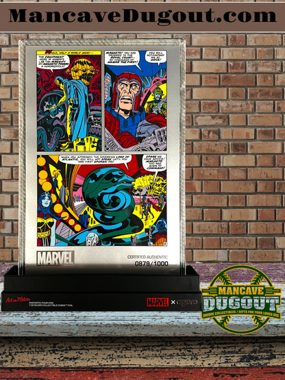 2026 Niue Marvel – Art in Motion Fantastic Four #102 Page - 1 oz .999 Silver Foil – Limited Edition #879/1000