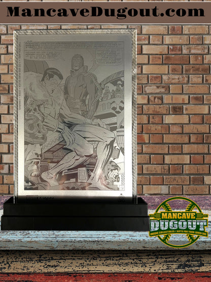 2026 Niue Marvel – Art in Motion Fantastic Four #102 Page - 1 oz .999 Silver Foil – Limited Edition #879/1000