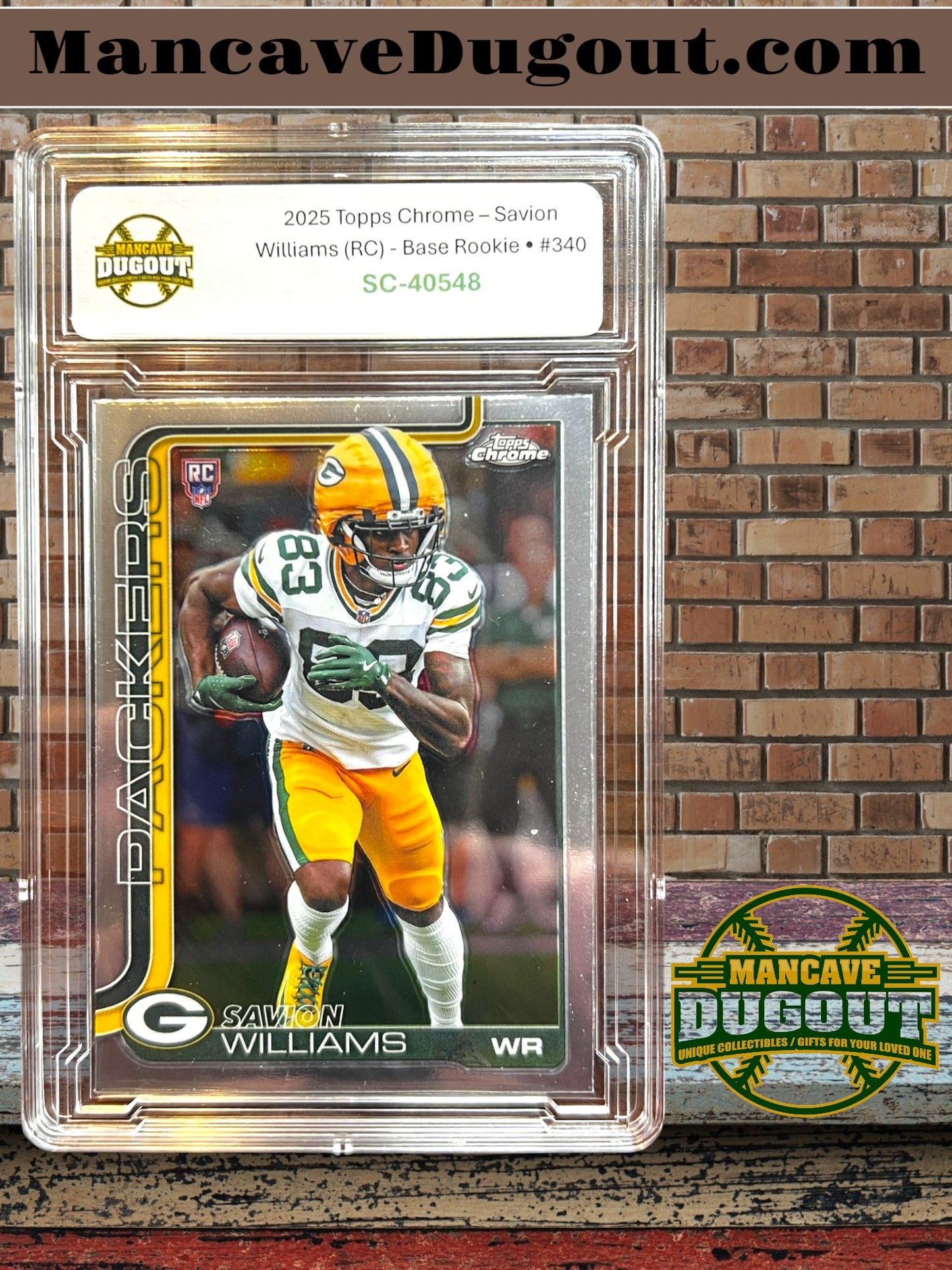 2025 Topps Chrome – Savion Williams (RC) - Base Rookie • #340