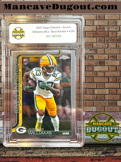 2025 Topps Chrome – Savion Williams (RC) - Base Rookie • #340