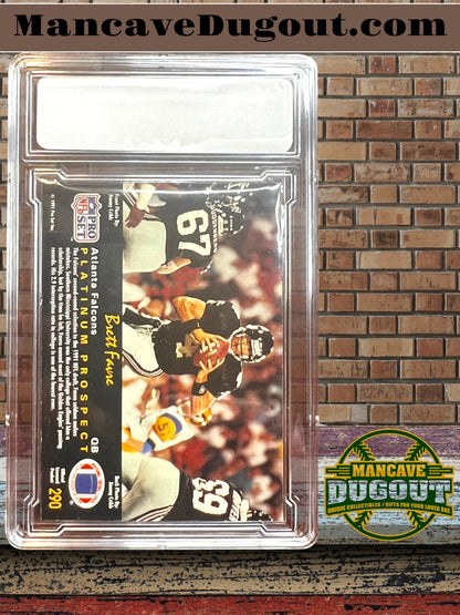 1991 Pro Set Platinum – Brett Favre Rookie #290 - Atlanta Falcons