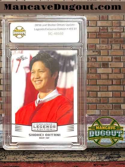 2018 Leaf Shohei Ohtani Update - Legends Exclusive Edition • #EE 01
