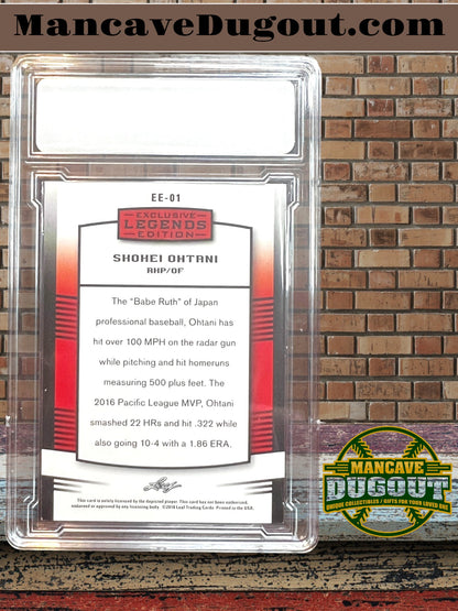 2018 Leaf Shohei Ohtani Update - Legends Exclusive Edition • #EE 01