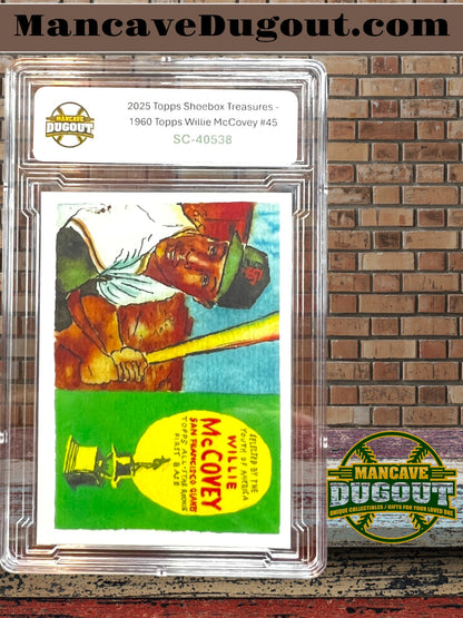 2025 Topps Shoebox Treasures - 1960 Topps Willie McCovey #45