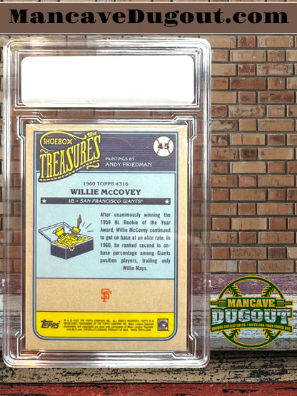 2025 Topps Shoebox Treasures - 1960 Topps Willie McCovey #45