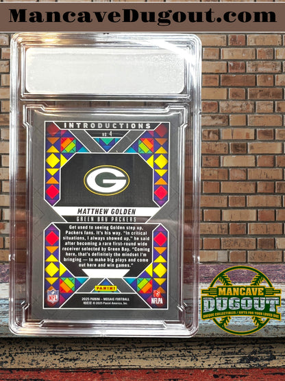 2025 Panini Mosaic – Matthew Golden - Introductions • Silver Prizm • #4 (RC)