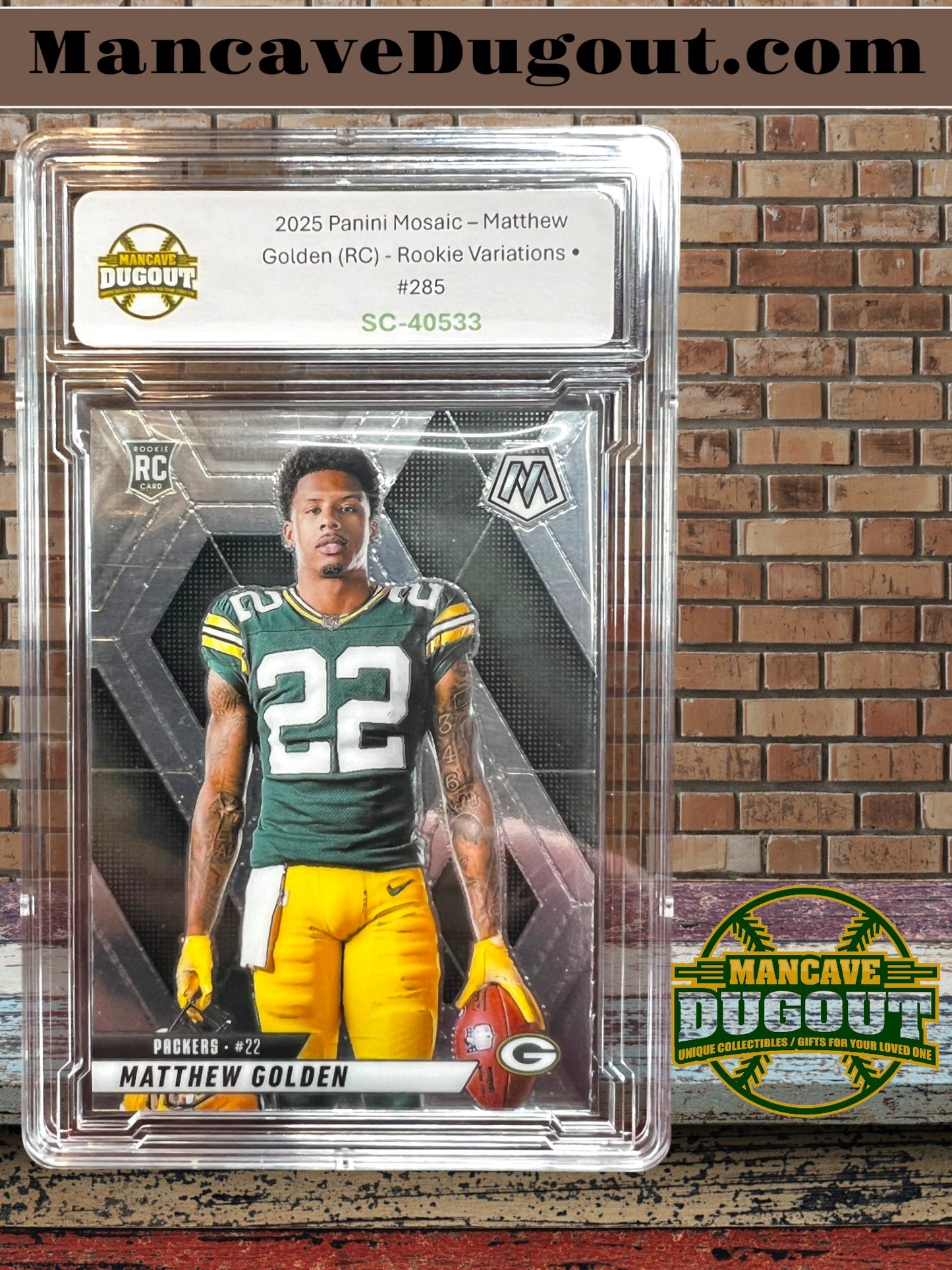 2025 Panini Mosaic – Matthew Golden (RC) - Rookie Variations • #285