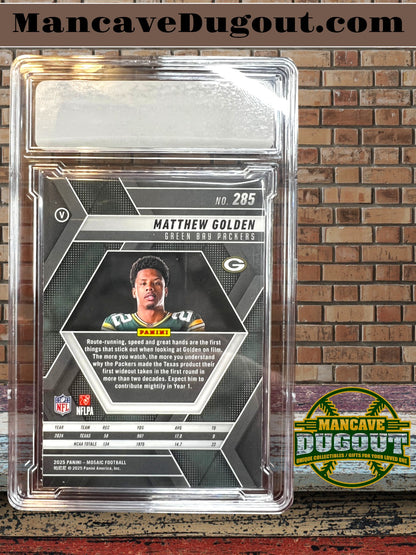 2025 Panini Mosaic – Matthew Golden (RC) - Rookie Variations • #285