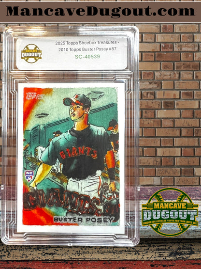 2025 Topps Shoebox Treasures - 2010 Topps Buster Posey #87