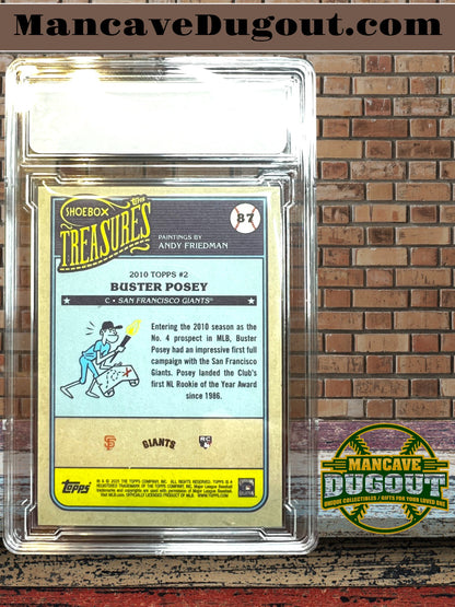 2025 Topps Shoebox Treasures - 2010 Topps Buster Posey #87