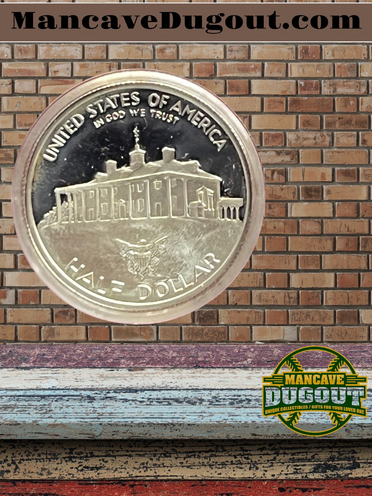 1982 -D George Washington BU Commemorative Proof Half dollar 90% silver-OGP and COA