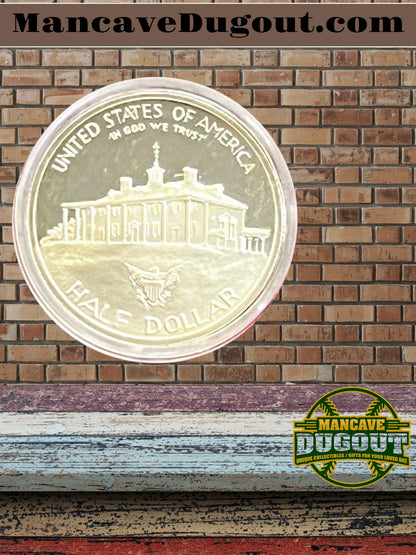 1982 -D George Washington BU Commemorative Proof Half dollar 90% silver-OGP and COA