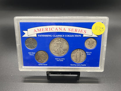 US 5 Coin Set Americana Series "Vanishing Classics Collection" in Case